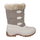 CMP Winterstiefel Nietos Low Urban Style (Kunstpelzfutter, wasserdichter Überschuh) beige/braun Damen